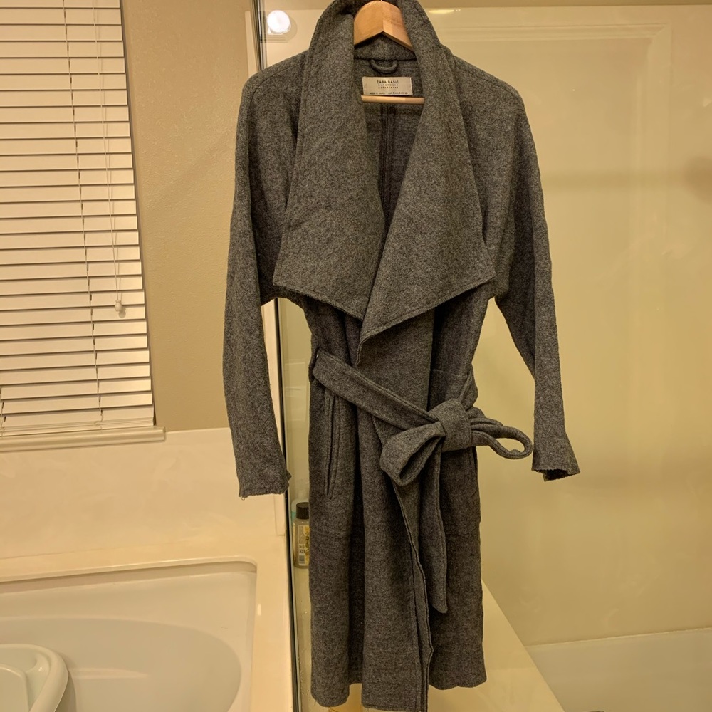 Zara gray coat